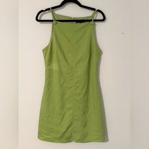 Lulu’s green mini sheath dress